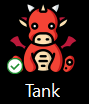 Example desktop shortcut named Tank